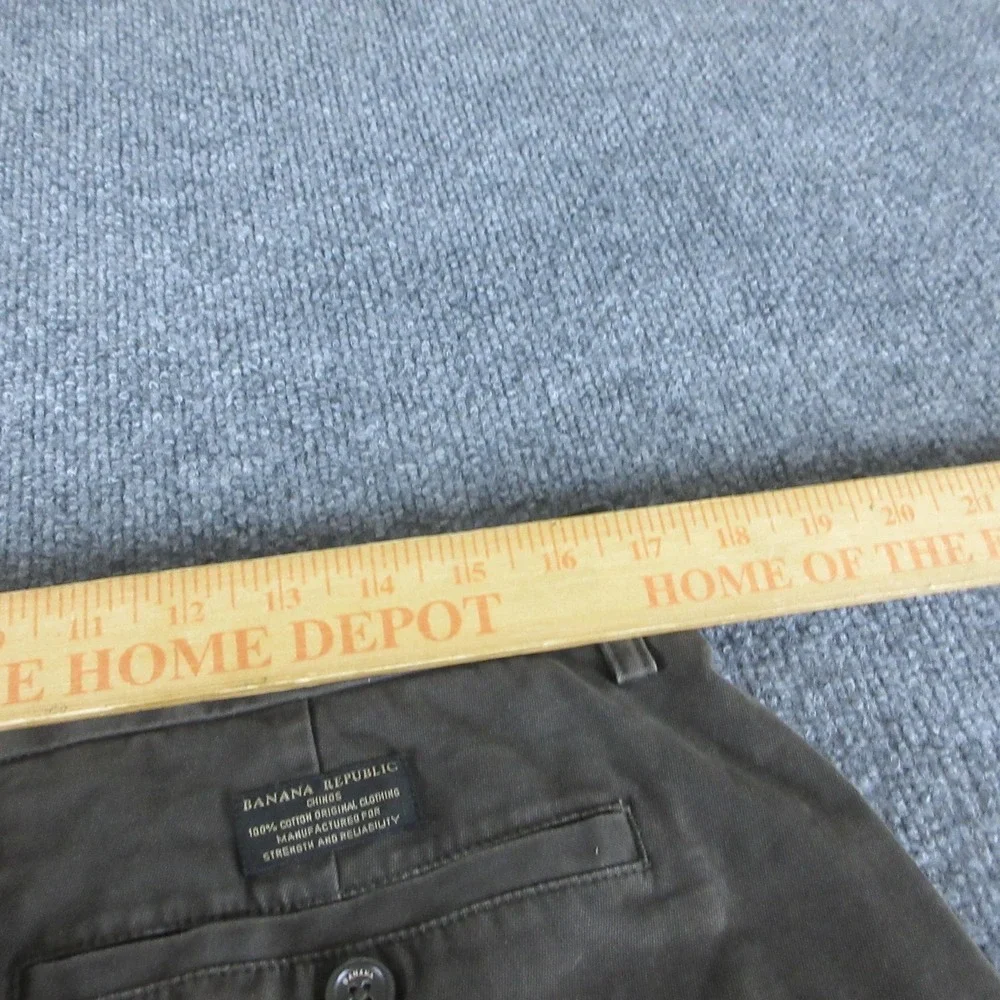 Banana Republic Dawson Chino Pants Mens‎ 34x31 Brown Cotton Straight Casual